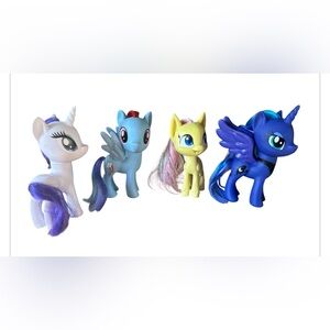 My little pony 6” tall set of 4